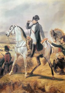 Detalj av Napoleon fra slaget ved Wagram, 6. juli 1809, 1836 av Emile Jean Horace Vernet