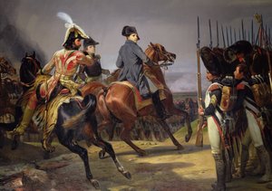 Slaget ved Iena, 14. oktober 1806, 1836 (detalj av 82346) av Emile Jean Horace Vernet