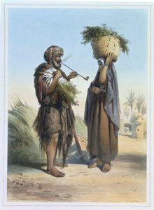 Fellah Man and Woman, illustrasjon fra 