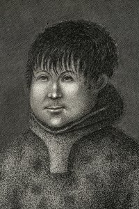 John Sakeouse, innfødt fra Jacob Sound, Grønland, den første Esquimaux kjent for å ha vært i dette landet, 1816 av Emilia Anderson