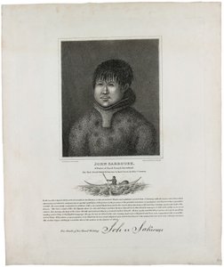 John Sakeouse, innfødt fra Jacob Sound, Grønland, den første Esquimaux kjent for å ha vært i dette landet, 1816 av Emilia Anderson