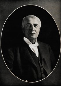 Thomas Edison, the Wizard of the West, ca 1880-tallet, 1914. av Emilie Bieber