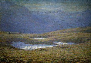 Alpint landskap