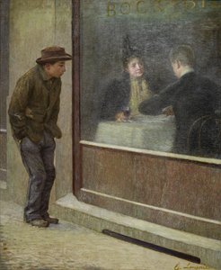 Refleksjoner av en sulten mann eller sosiale kontraster, 1894.