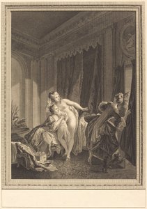 Kveld av Emmanuel Jean Nepomucène de Ghendt after Pierre Antoine Baudouin