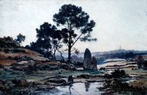 Douarnenez, 1885. av Emmanuel Lansyer