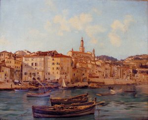 Havnen i Menton 1891 (maleri)