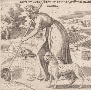 Innfangning, ca. 1545-50. av Enea Vico