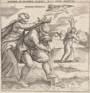 Predestinasjon, ca. 1545-50. av Enea Vico