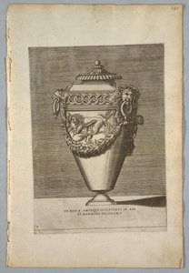 Vase (plate 1 i en serie) av Enea Vico