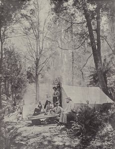En Bush Camp, Tasmania av English Photographer