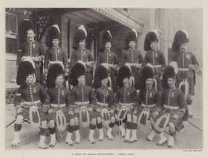 En gruppe Gordon Highlanders, Dargai Boys