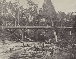 A Miners Claim, nær Daylesford, Victoria av English Photographer