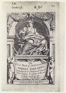 A Palladio, The First Book of Architecture, Tr G Richards 1668 (s/hvitt-bilde) av English Photographer