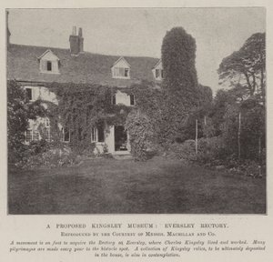Et foreslått Kingsley Museum, Eversley Rectory av English Photographer