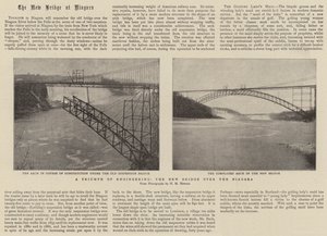 A Triumph of Engineering, den nye broen over Niagara av English Photographer