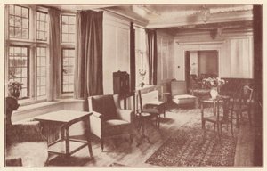 Et fellesrom på Crosby Hall, Cheyne Walk av English Photographer