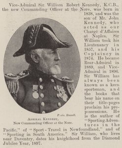Admiral Kennedy, ny kommandant ved Nore av English Photographer