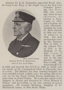 Admiral Sir E R Fremantle, Naval ADC til kongen av English Photographer
