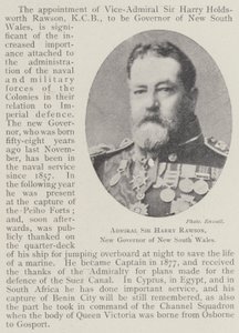 Admiral Sir Harry Rawson, ny guvernør i New South Wales av English Photographer