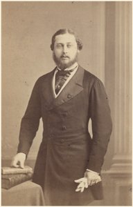 Albert Edward, prins av Wales av English Photographer