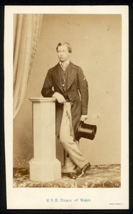 Albert Edward, prins av Wales av English Photographer