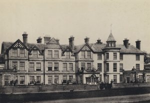 Aldeburgh, Wentworth Castle Hotel (s/hvitt-bilde) av English Photographer
