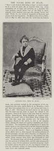 Alfonso XIII, konge av Spania av English Photographer
