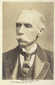 Alfred Austin (1835-1913), engelsk poet av English Photographer