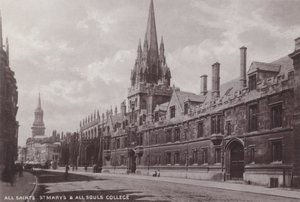 All Saints St Marys og All Souls College av English Photographer