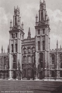 All Souls College Quadrangle Oxford av English Photographer