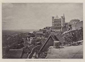 Antananarivo, hovedstaden på Madagaskar, fra sørvest av English Photographer