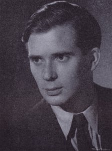Antony Hopkins (s/hvitt bilde) av English Photographer