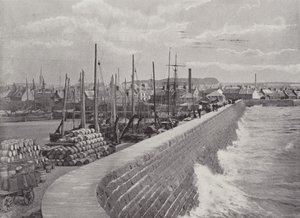 Arbroath, beskyttelsesmuren av English Photographer