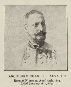 Erkehertug Charles Salvator av English Photographer