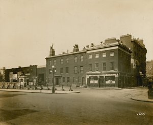 Baker Street jernbanestasjon; fotografert 27. mars 1915 av English Photographer