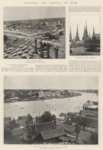 Bangkok, hovedstaden i Siam