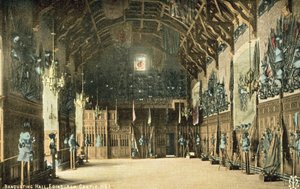 Banketthall, Edinburgh Castle (fargebilde) av English Photographer