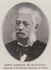 Baron Alphonse de Rothschild av English Photographer