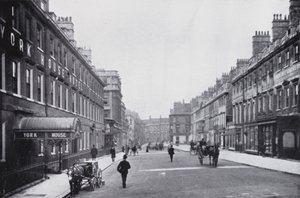 Bath: Princes and Edgar Buildings (s/hv-bilde) av English Photographer