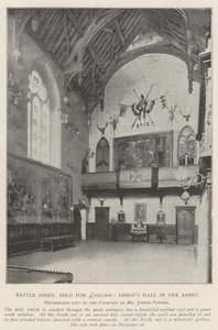 Battle Abbey, solgt for £200 000, Abbots Hall i Abbey av English Photographer