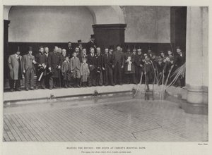 Beating the Bounds, scenen på Christs Hospital Bath av English Photographer