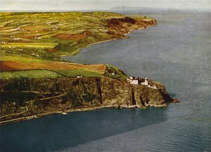 Blackhead og Islandmagee, County Antrim (fargefoto) av English Photographer