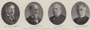 Britiske medlemmer av International Court of Arbitration av English Photographer
