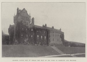 Brodick Castle, Isle of Arran, setet til hertugen av Hamilton og Brandon av English Photographer