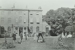 Broomwood House, Broomwood Road: bakre høyde, London, 1890 av English Photographer