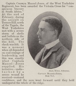 Kaptein Mansel-Jones, New VC av English Photographer