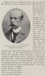 Kaptein Sir HS Naylor-Leyland, ny MP for Southport av English Photographer