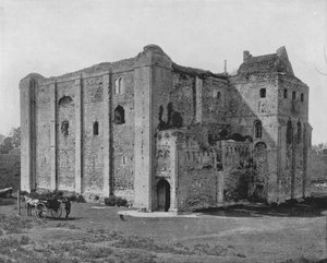 Castle Rising (s/hvitt bilde) av English Photographer