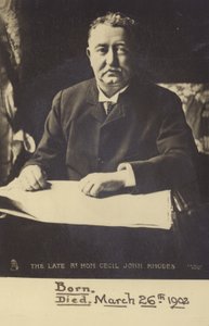 Cecil John Rhodes av English Photographer